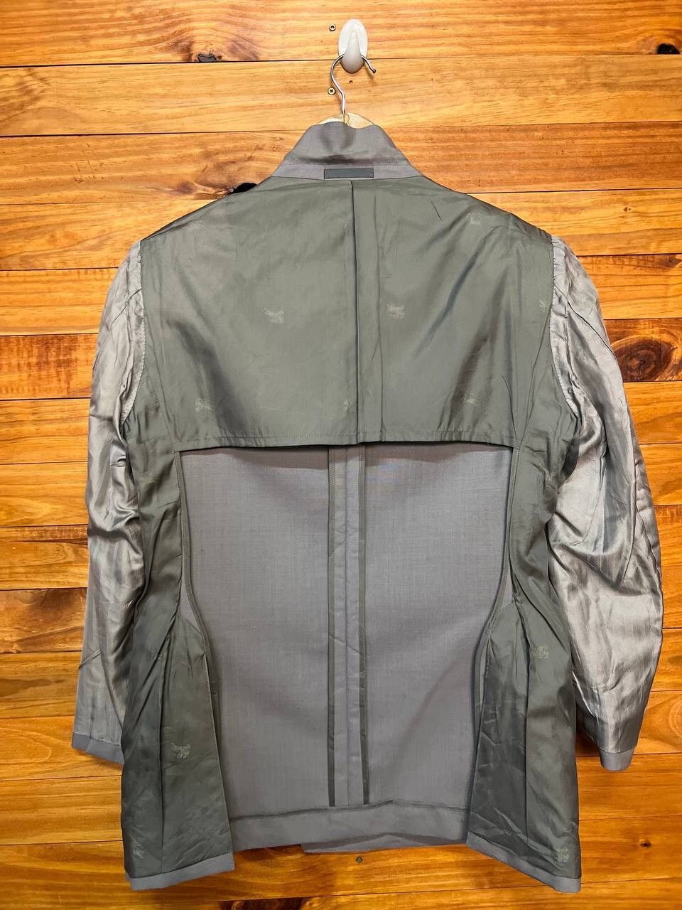Burberry BURBERRY DOUBLE BREAST BLAZER MOHAIR&WOOL Size 38R - 15 Thumbnail