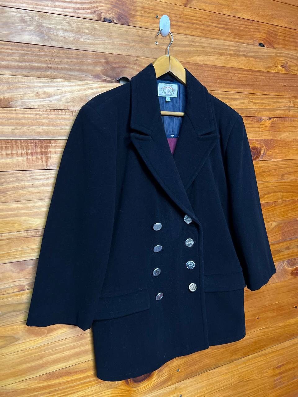 Giorgio Armani ARMANI JEANS DOUBLE BREAST JACKET WOOL Size US M / EU 48-50 / 2 - 2 Thumbnail