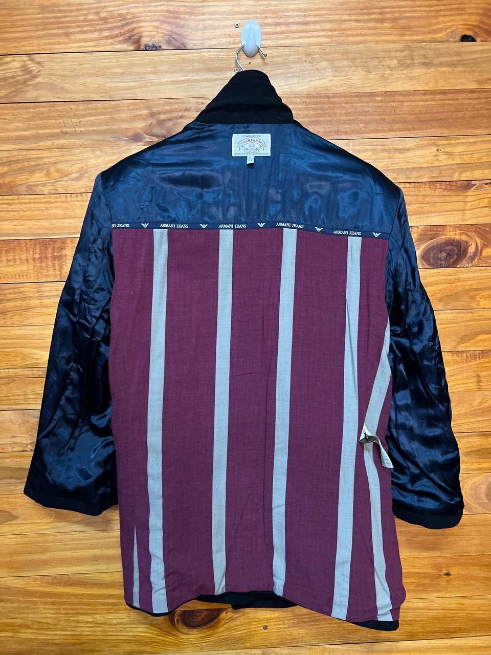 Giorgio Armani ARMANI JEANS DOUBLE BREAST JACKET WOOL Size US M / EU 48-50 / 2 - 15 Thumbnail