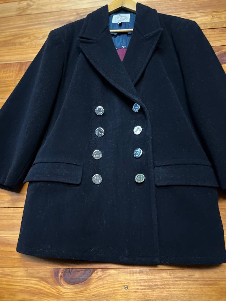 Giorgio Armani ARMANI JEANS DOUBLE BREAST JACKET WOOL Size US M / EU 48-50 / 2 - 5 Thumbnail