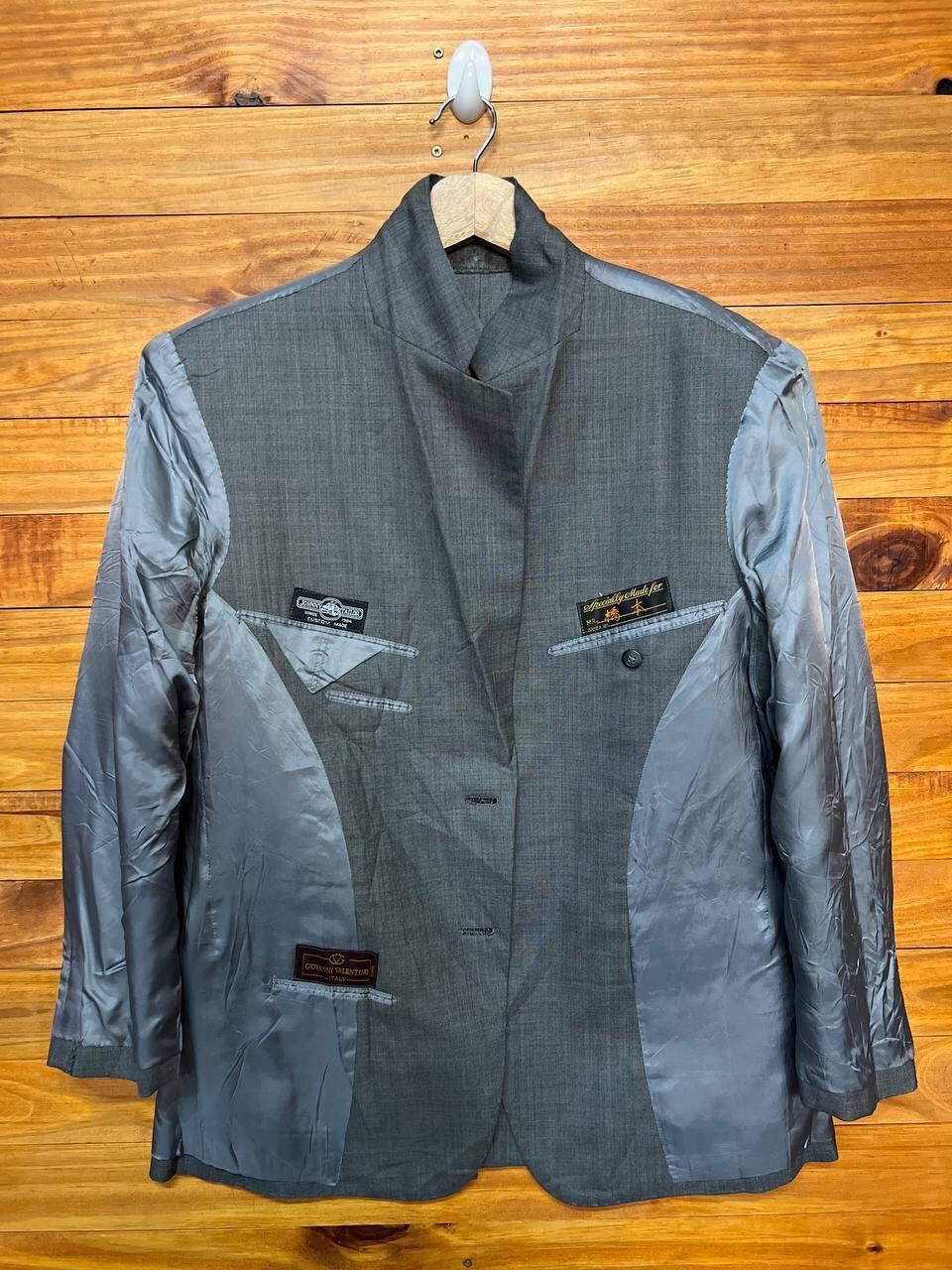 Giovanni Valentino GIOVANNI VALENTINO CUSTOM MADE BLAZER Size 40R - 8 Thumbnail