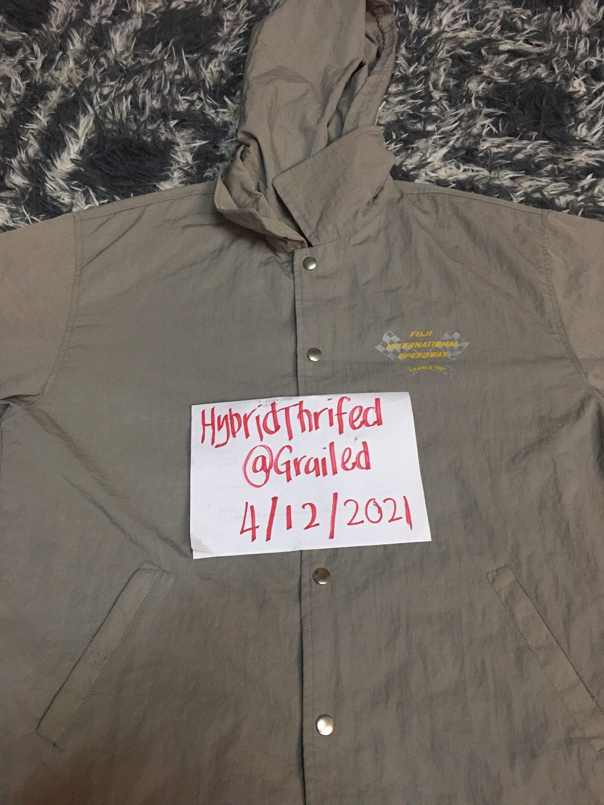 Japanese Brand Vintage Fuji International Speedway 1991 Windbreaker Size US XL / EU 56 / 4 - 8 Thumbnail