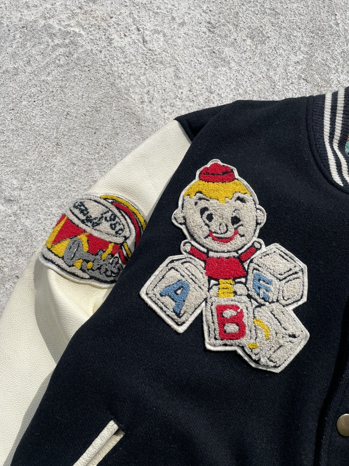 Hysteric Glamour Hysteric Glamour Toys Louis Marx Varsity Jacket Size US M / EU 48-50 / 2 - 3 Thumbnail