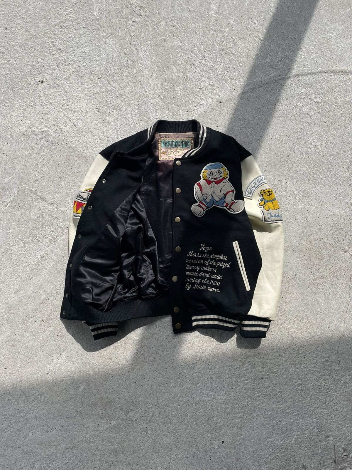 Hysteric Glamour Hysteric Glamour Toys Louis Marx Varsity Jacket Size US M / EU 48-50 / 2 - 9 Thumbnail