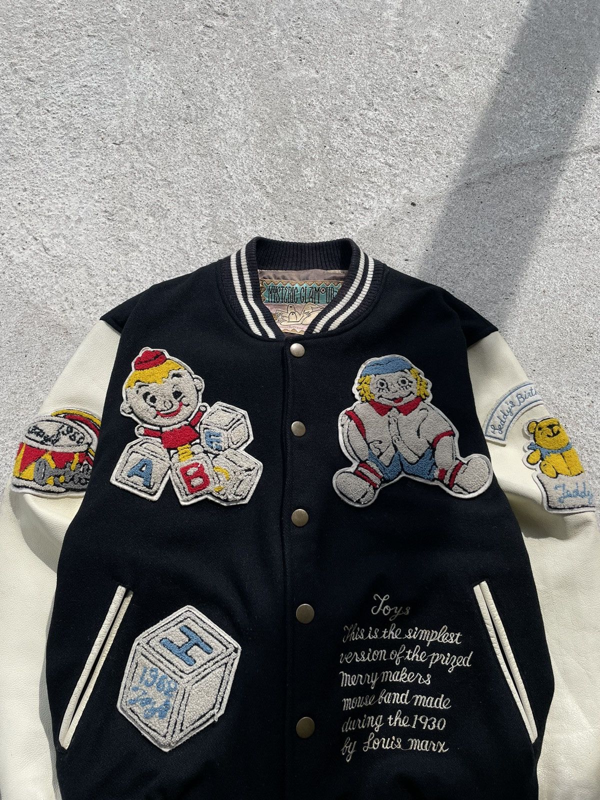 Hysteric Glamour Hysteric Glamour Toys Louis Marx Varsity Jacket Size US M / EU 48-50 / 2 - 2 Thumbnail