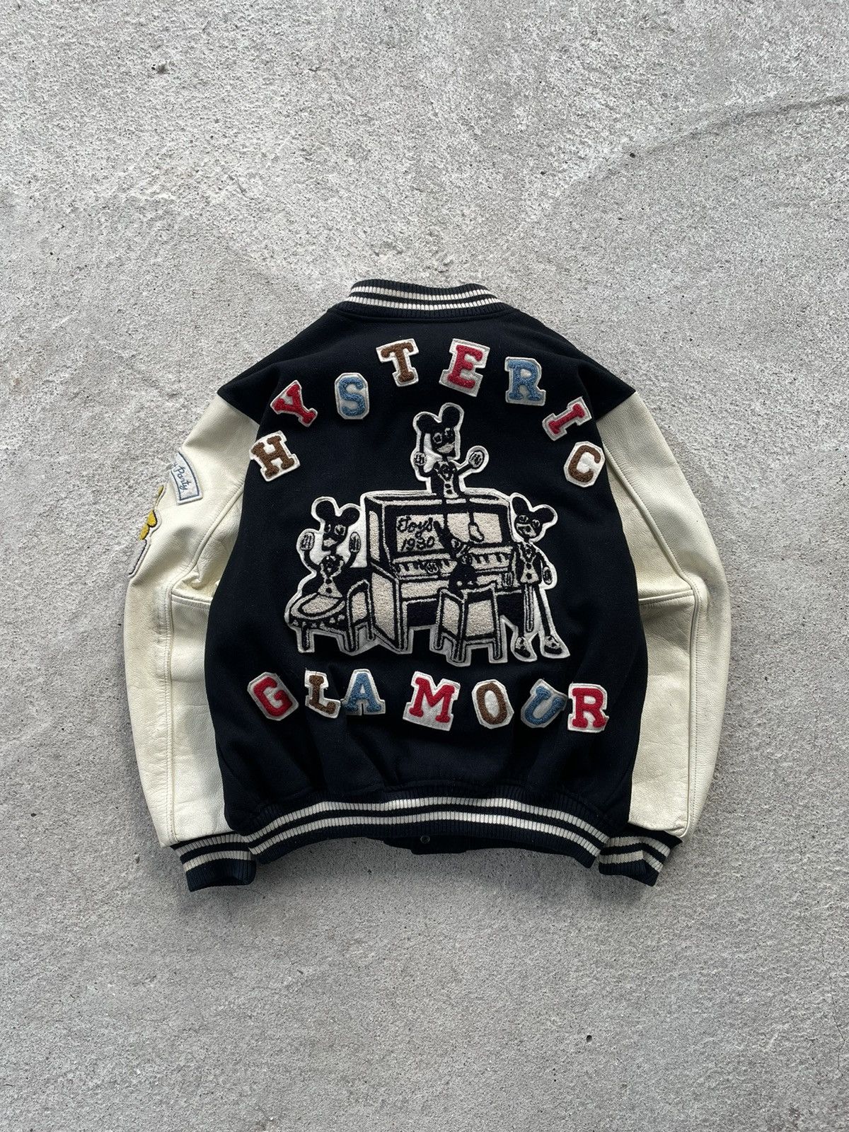 Hysteric Glamour Hysteric Glamour Toys Louis Marx Varsity Jacket Size US M / EU 48-50 / 2 - 16 Thumbnail