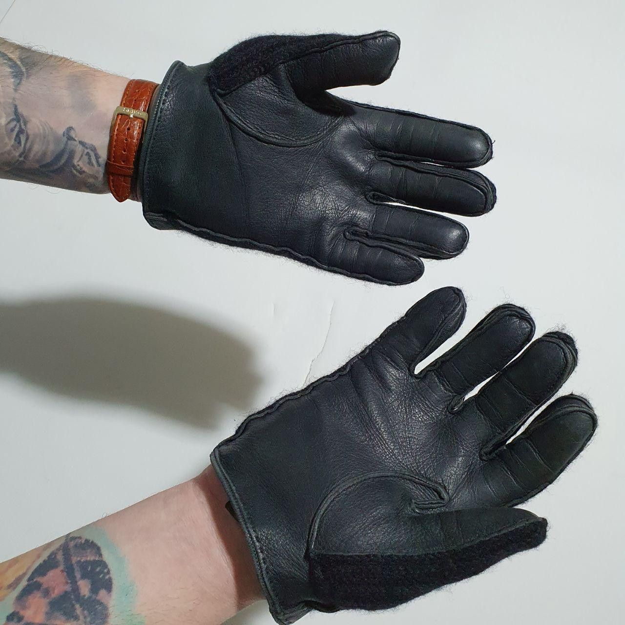 Tod's Rare TOD's Leather Cashmere Gloves made in Italy Size ONE SIZE - 4 Thumbnail