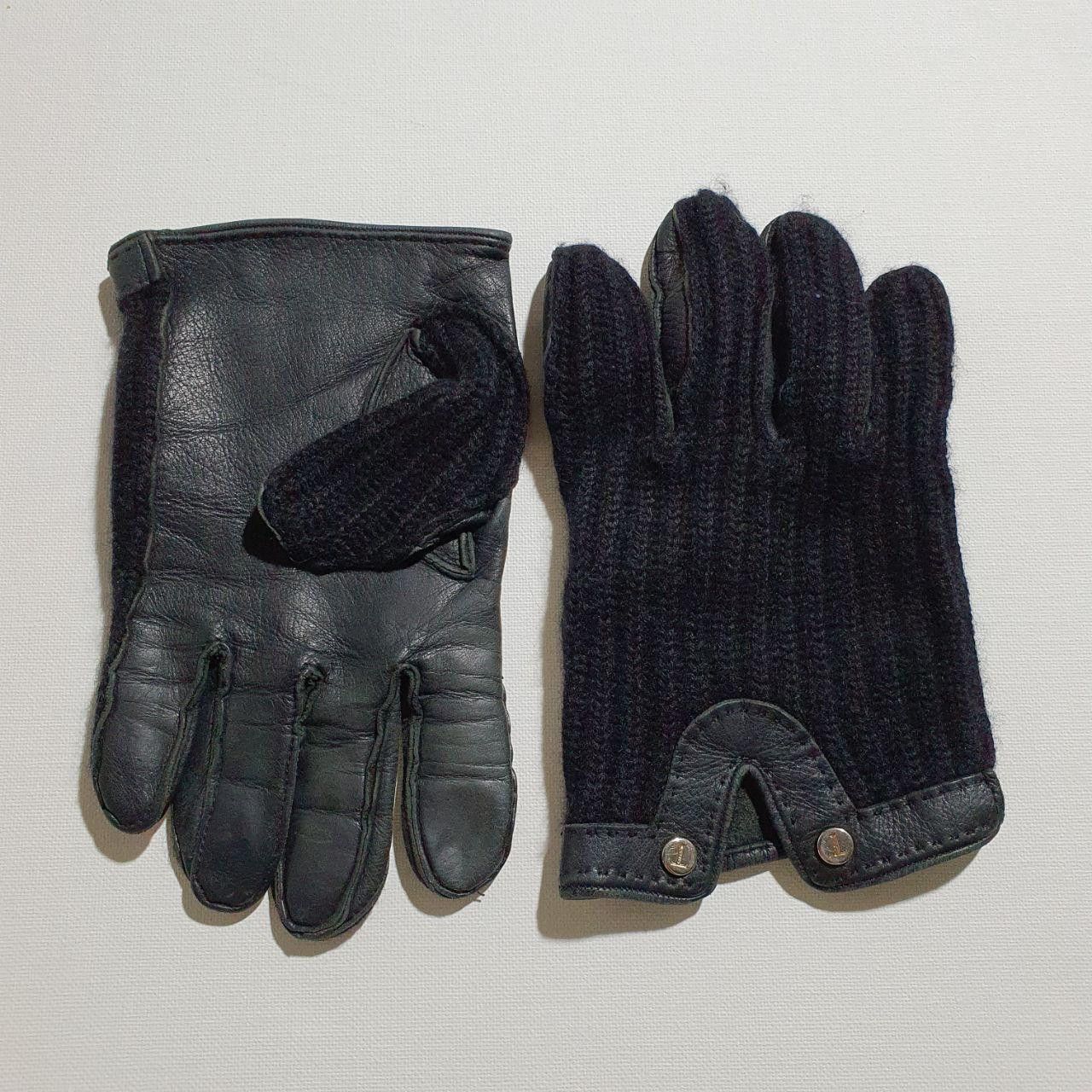 Tod's Rare TOD's Leather Cashmere Gloves made in Italy Size ONE SIZE - 2 Thumbnail