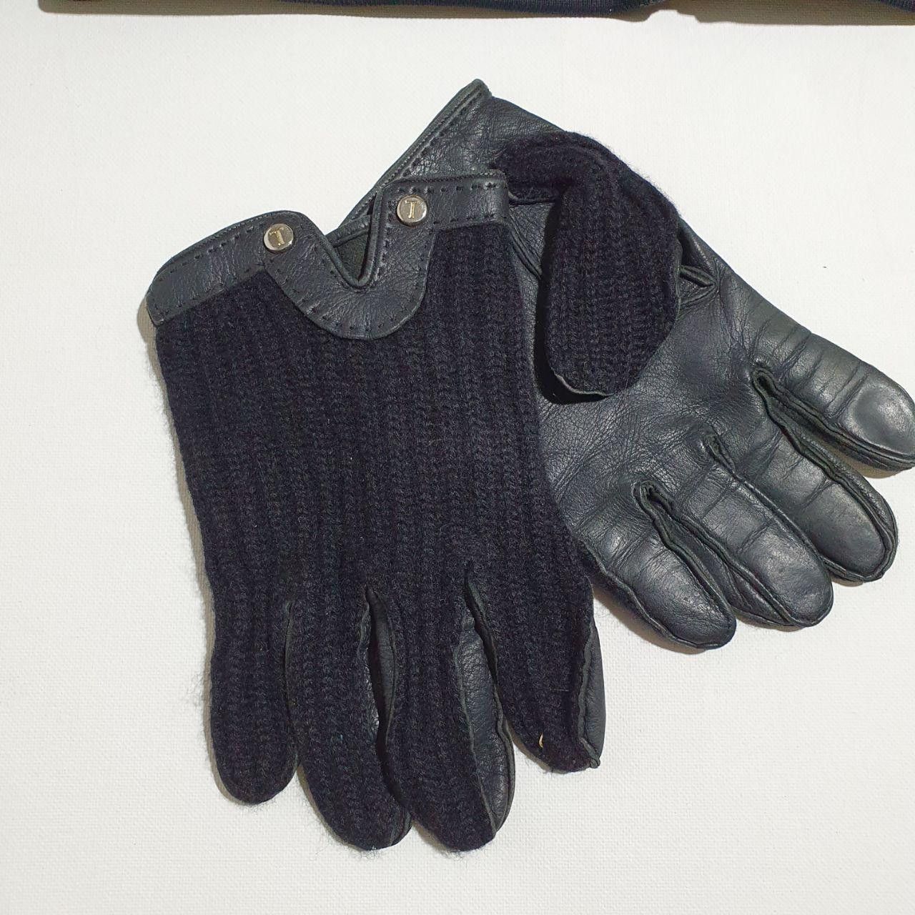 Tod's Rare TOD's Leather Cashmere Gloves made in Italy Size ONE SIZE - 1 Thumbnail