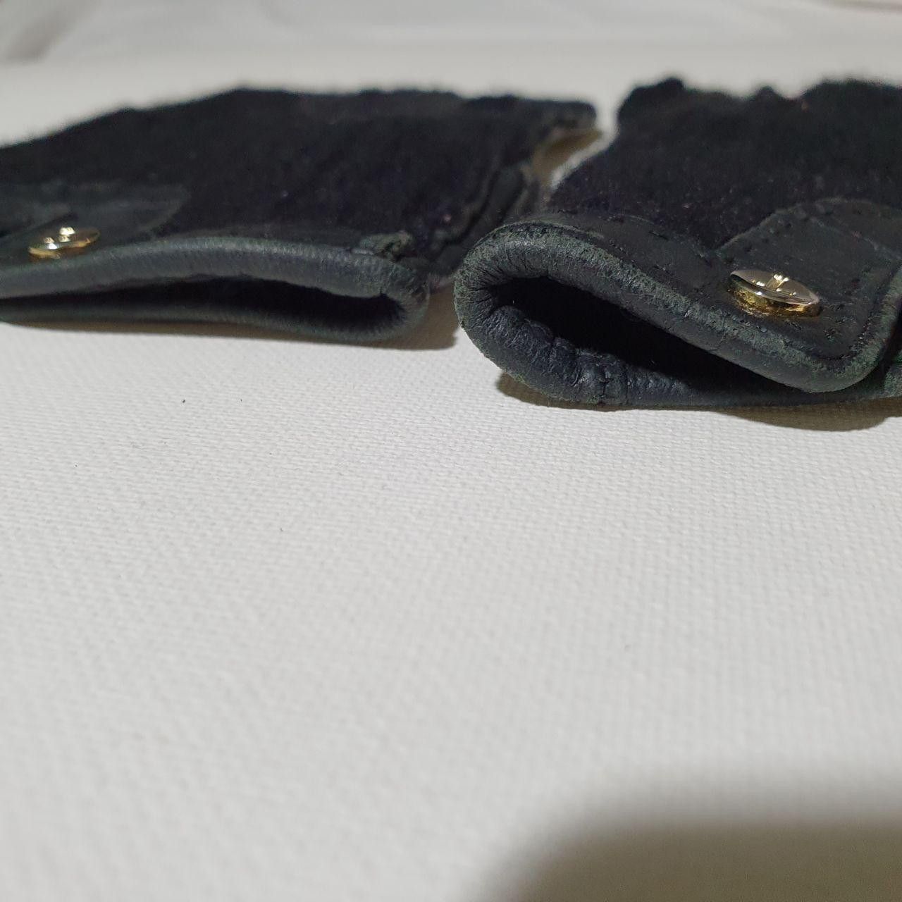Tod's Rare TOD's Leather Cashmere Gloves made in Italy Size ONE SIZE - 11 Thumbnail