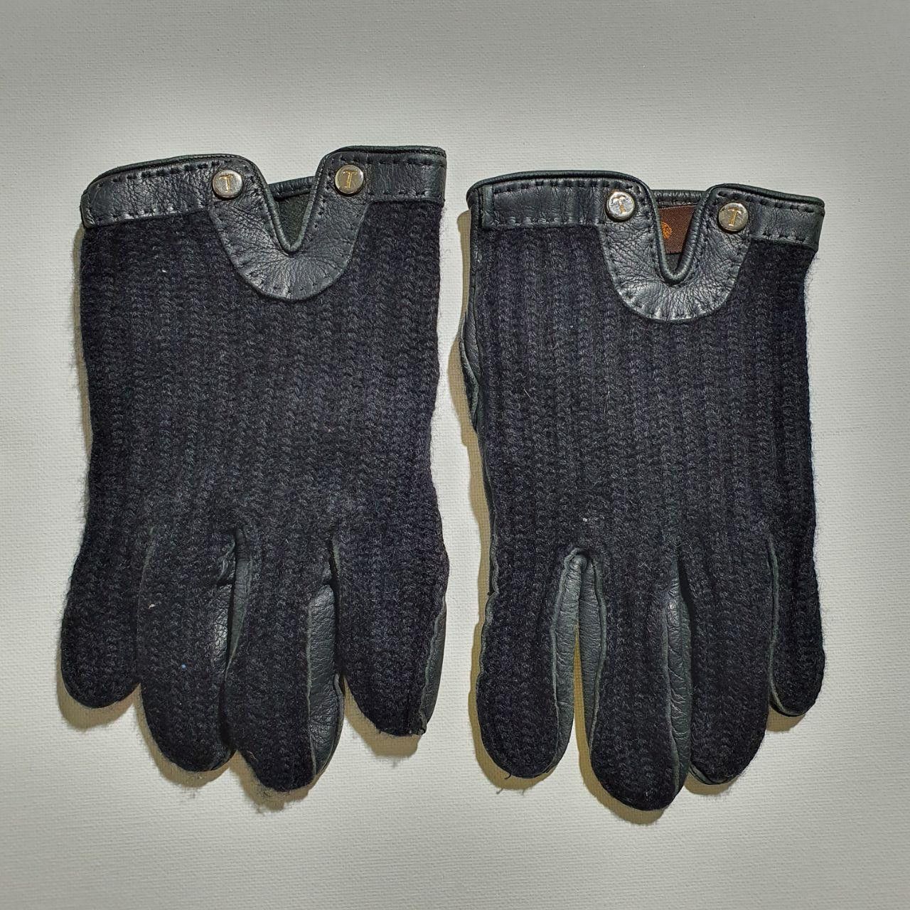 Tod's Rare TOD's Leather Cashmere Gloves made in Italy Size ONE SIZE - 5 Thumbnail