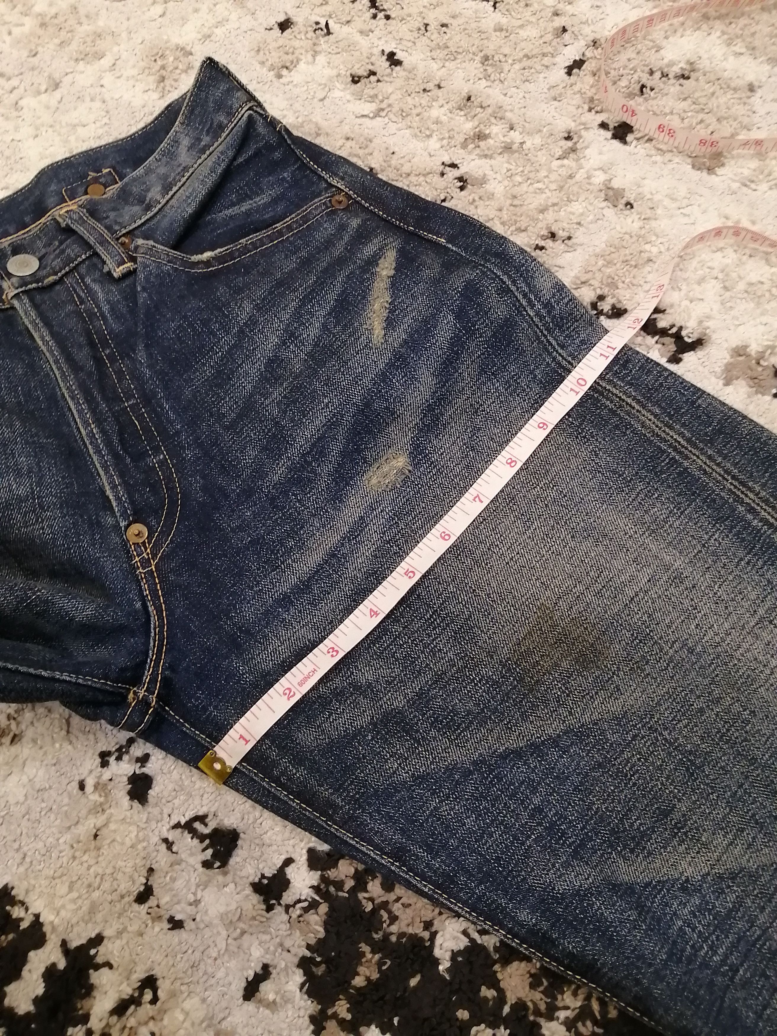 Levi's Vintage Clothing Vintage Levis LVC Hidden Rivet Capital E Jeans Size US 31 - 21 Thumbnail