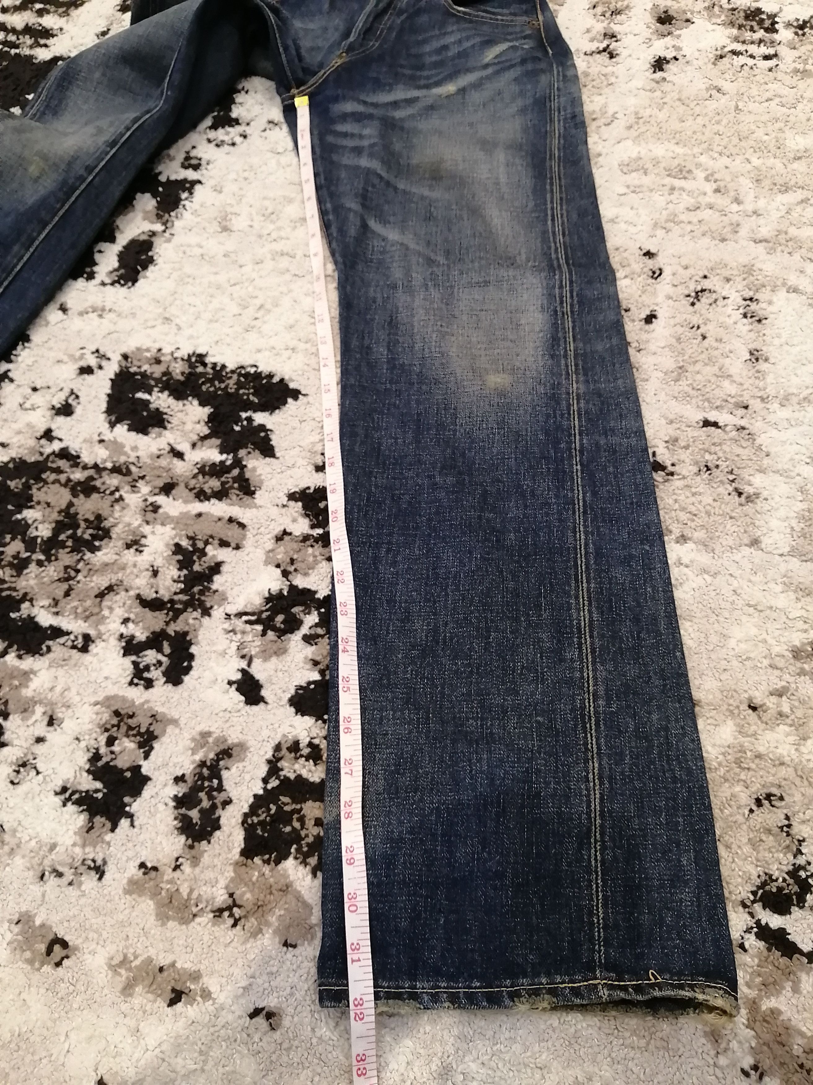 Levi's Vintage Clothing Vintage Levis LVC Hidden Rivet Capital E Jeans Size US 31 - 25 Thumbnail
