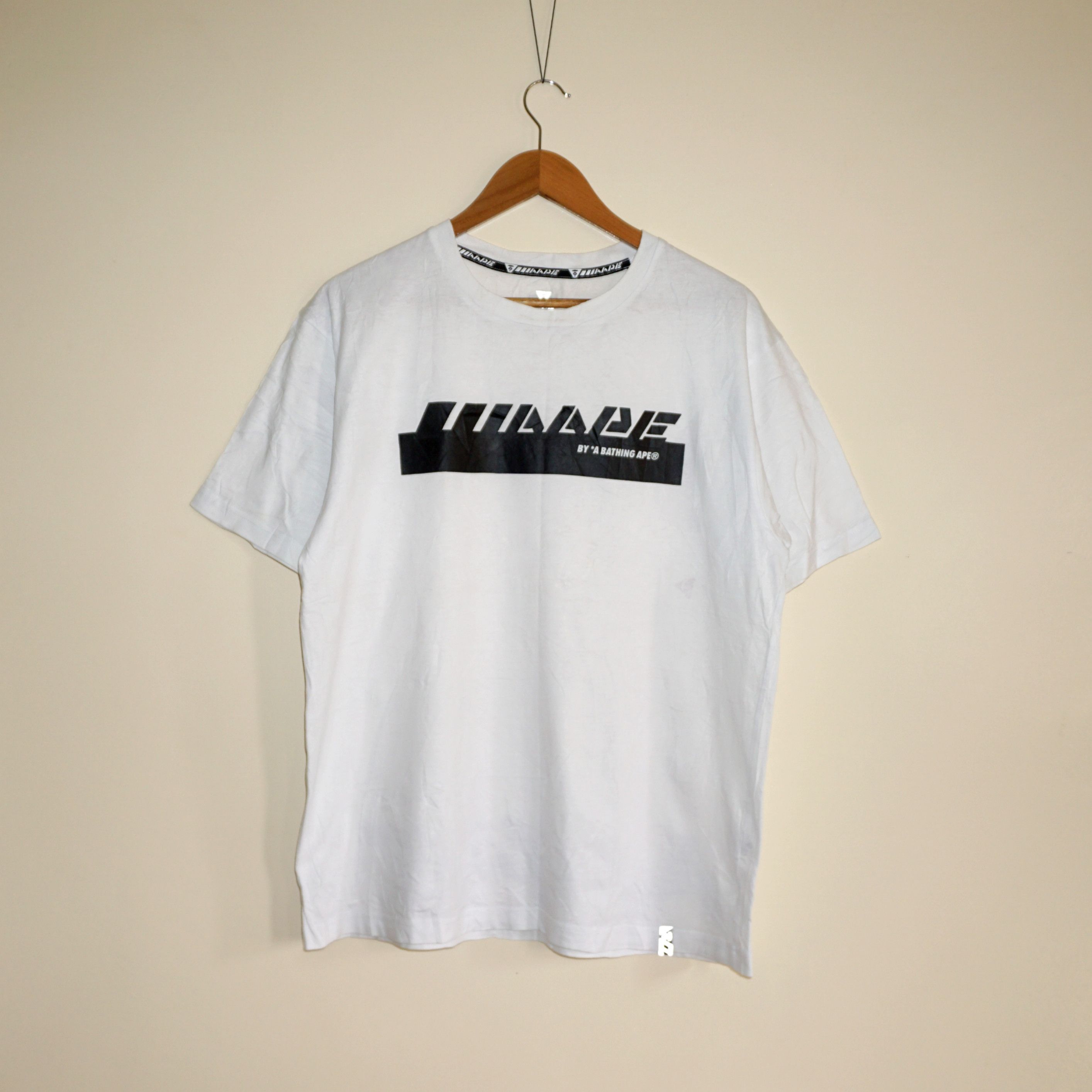 image of Aape By A Bathing Ape Tee in White, Men's (Size XL)