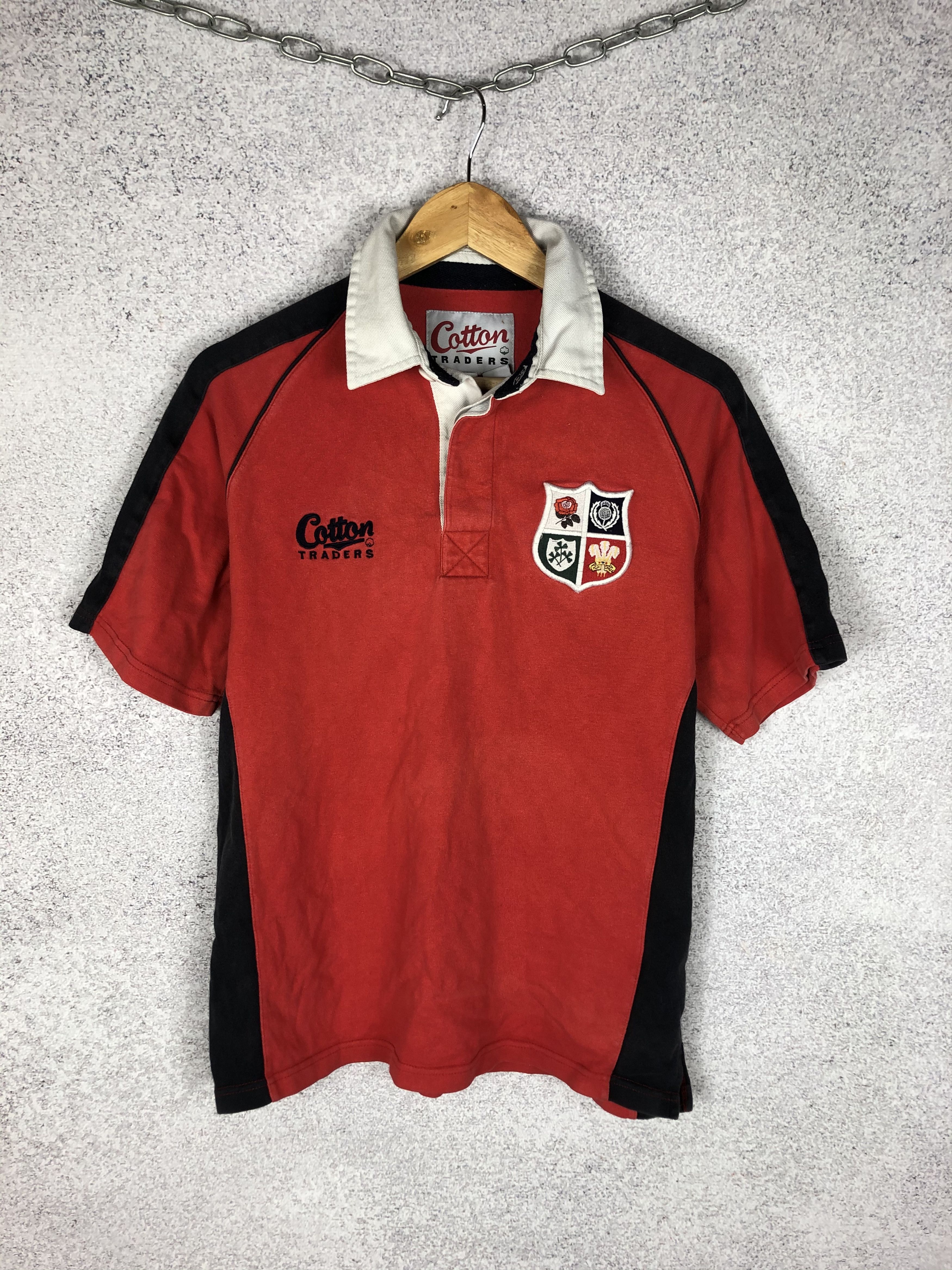 Cotton Traders Vintage Cotton Traders Rugby National Shirt Jersey Size US S / EU 44-46 / 1 - 1 Thumbnail