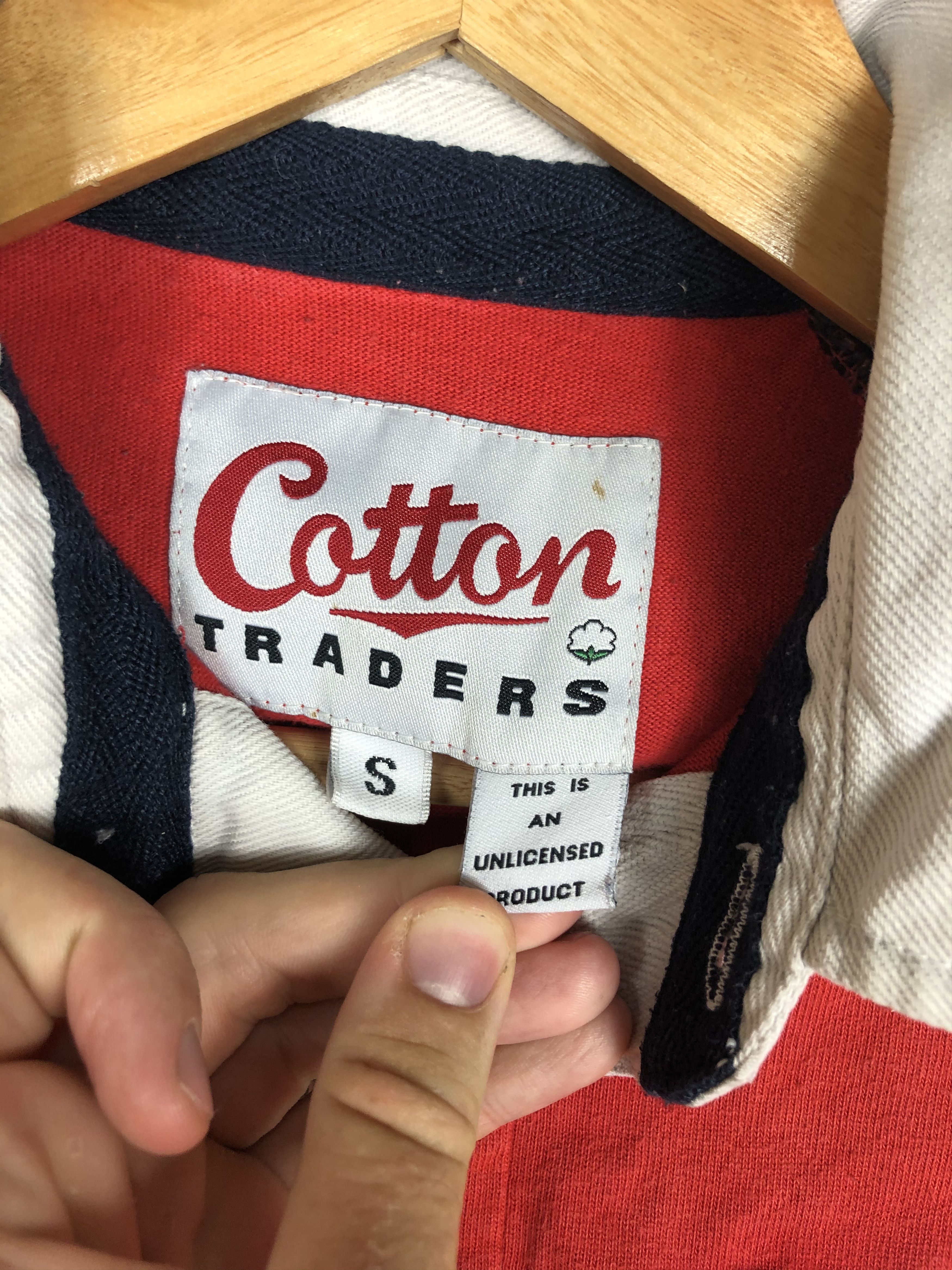 Cotton Traders Vintage Cotton Traders Rugby National Shirt Jersey Size US S / EU 44-46 / 1 - 8 Thumbnail