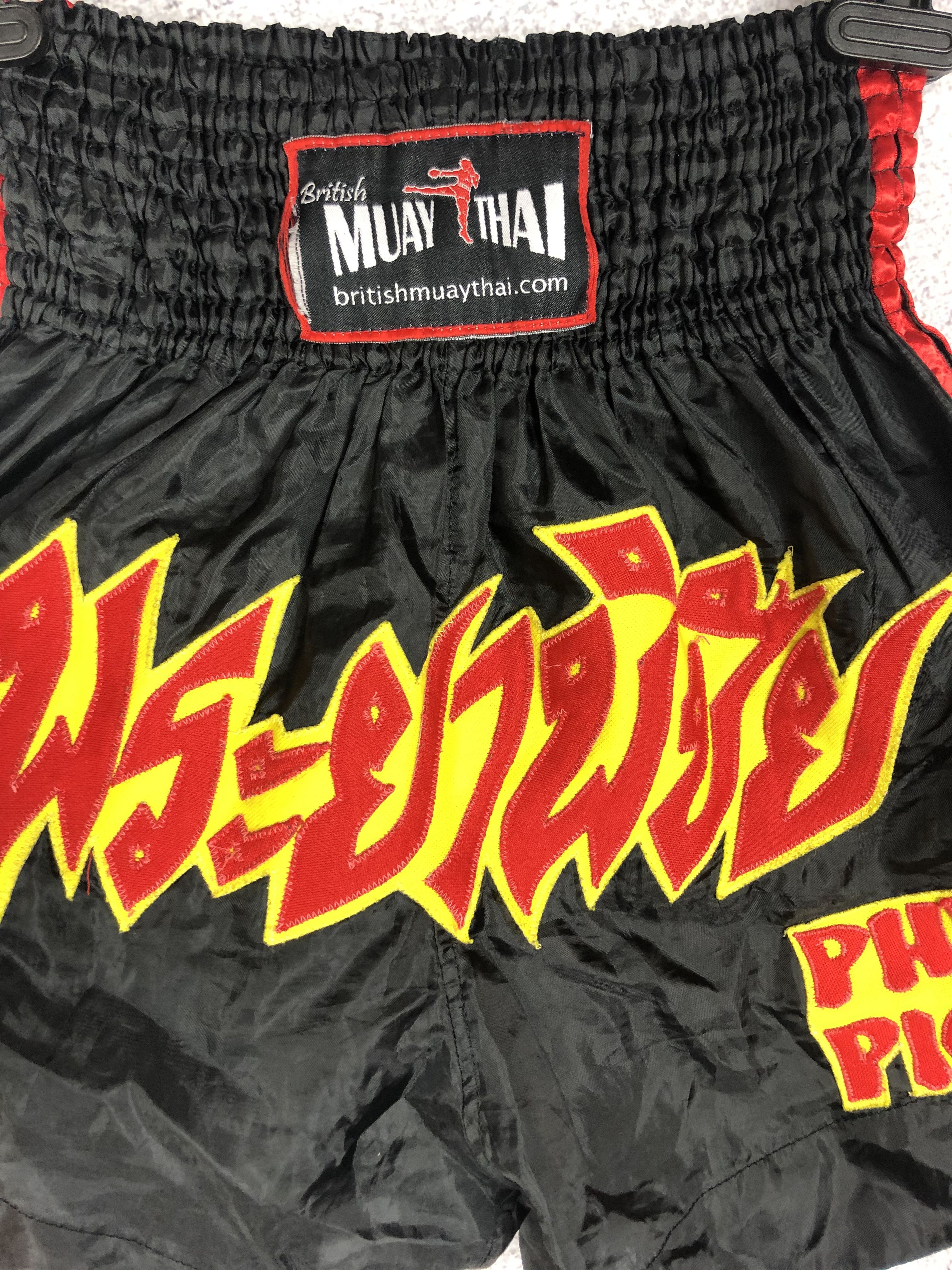 Vintage Vintage Muay Thai Boxing Shorts Size US 32 / EU 48 - 2 Thumbnail