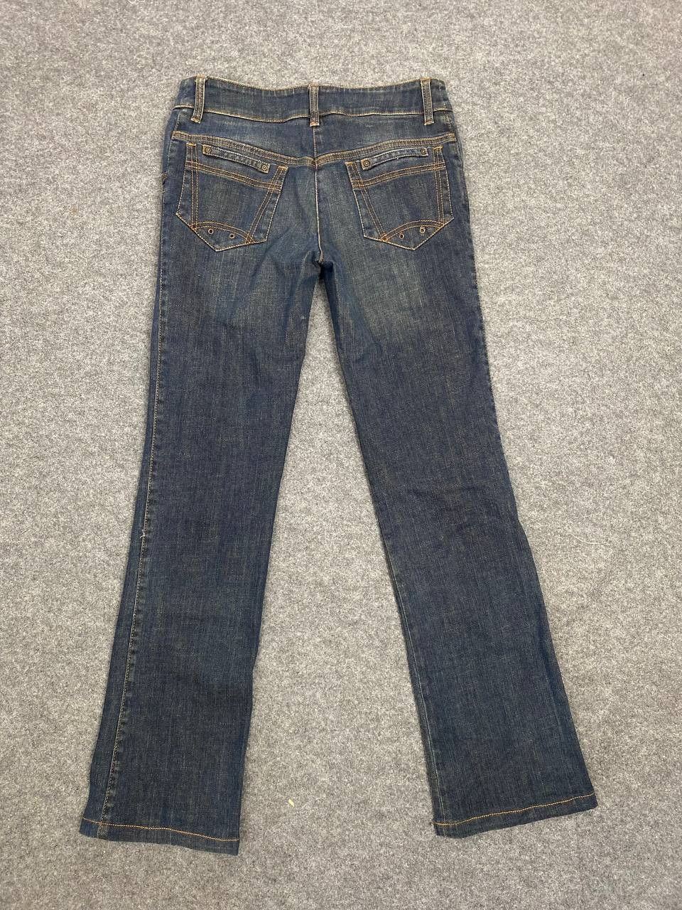 image of Italian Designers La Fontana Maggiore Italian Low Bootcut Denim, Women's (Size 32)