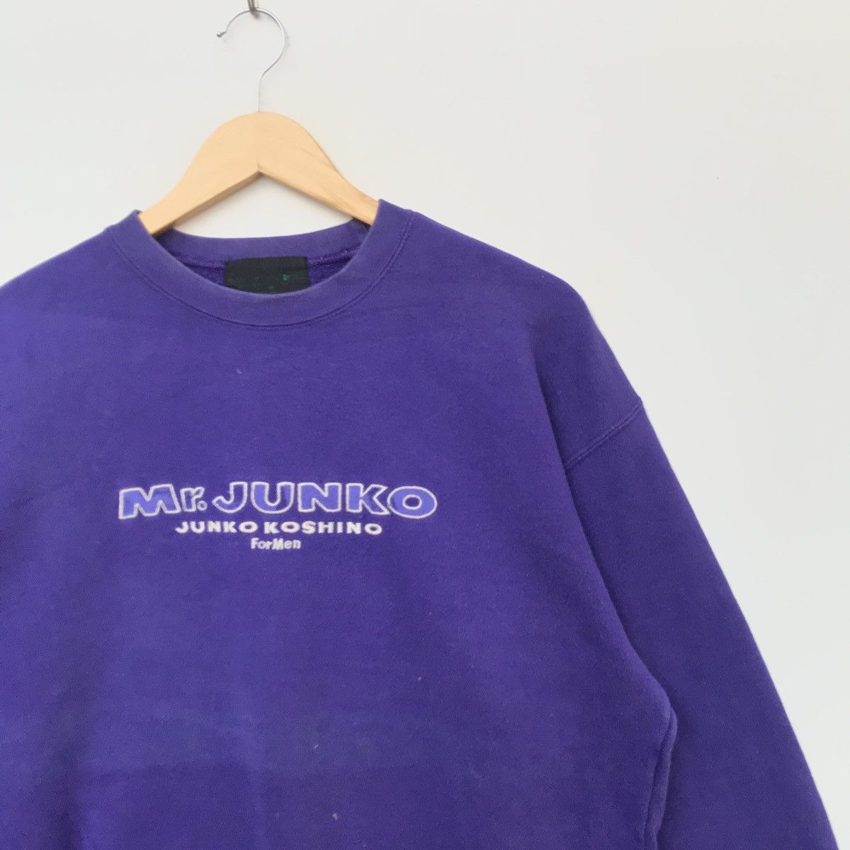Japanese Brand × Vintage Vintage Mr Junko Junko Koshino logo sweatshirt Streetwear Size US L / EU 52-54 / 3 - 2 Thumbnail