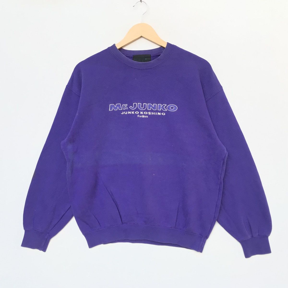 Japanese Brand × Vintage Vintage Mr Junko Junko Koshino logo sweatshirt Streetwear Size US L / EU 52-54 / 3 - 1 Thumbnail