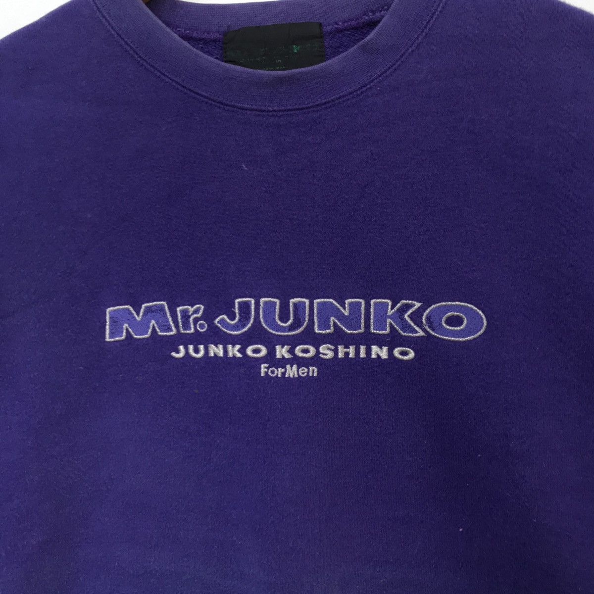 Japanese Brand × Vintage Vintage Mr Junko Junko Koshino logo sweatshirt Streetwear Size US L / EU 52-54 / 3 - 4 Thumbnail