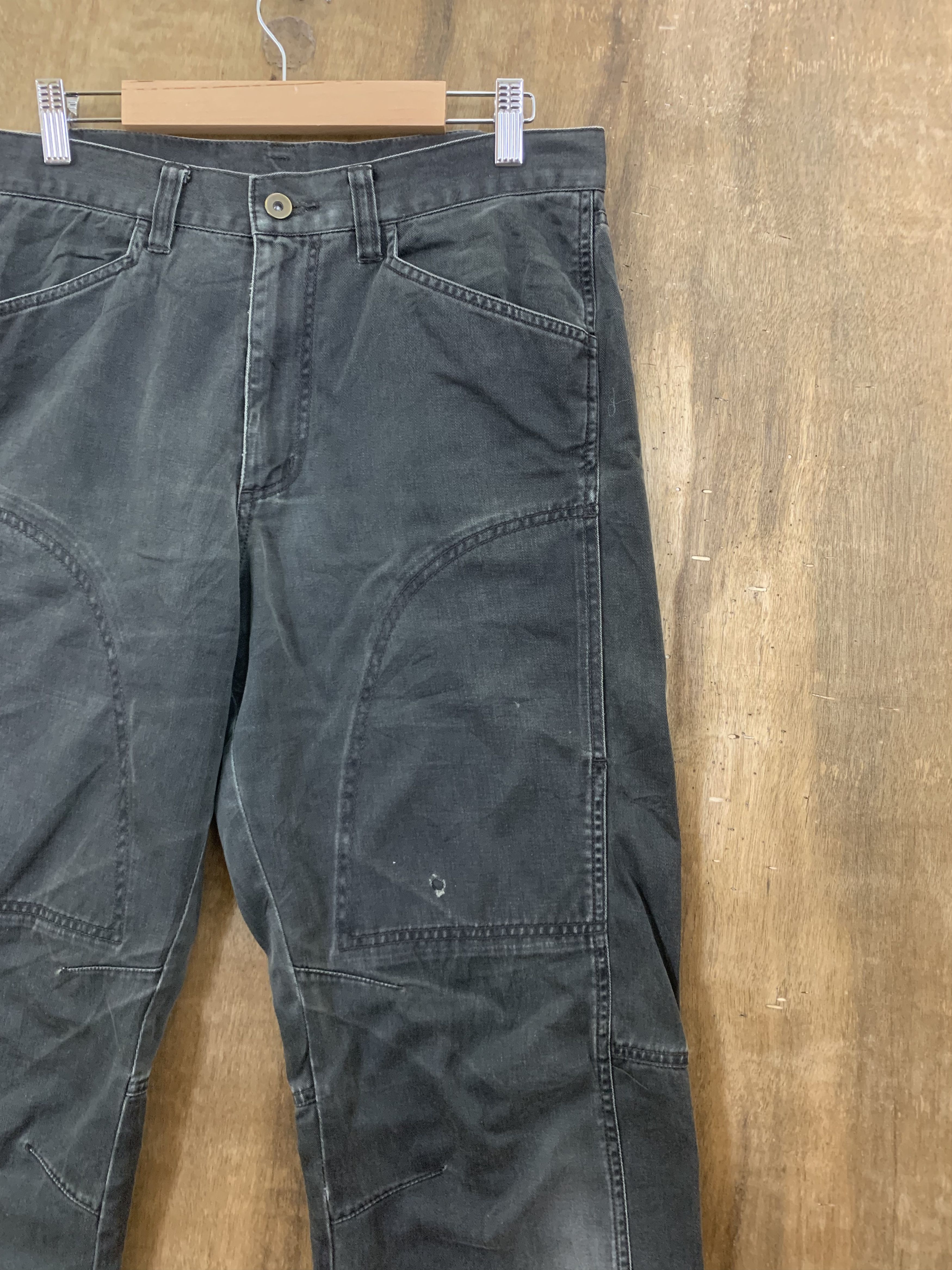 Japanese Brand Pants Uniqlo Double Knee Multipocket Streetwear Size US 31 - 19 Thumbnail