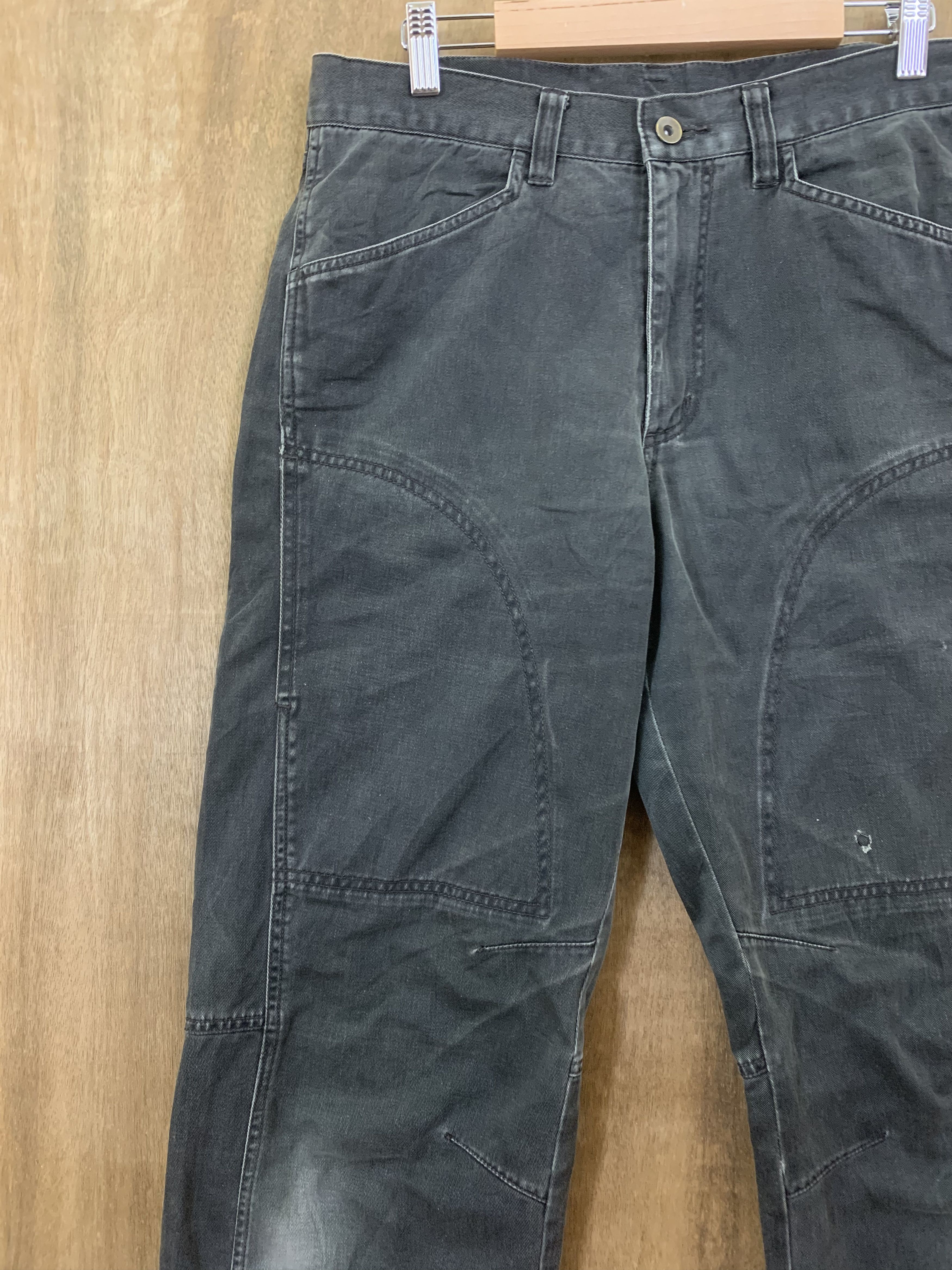 Japanese Brand Pants Uniqlo Double Knee Multipocket Streetwear Size US 31 - 5 Thumbnail