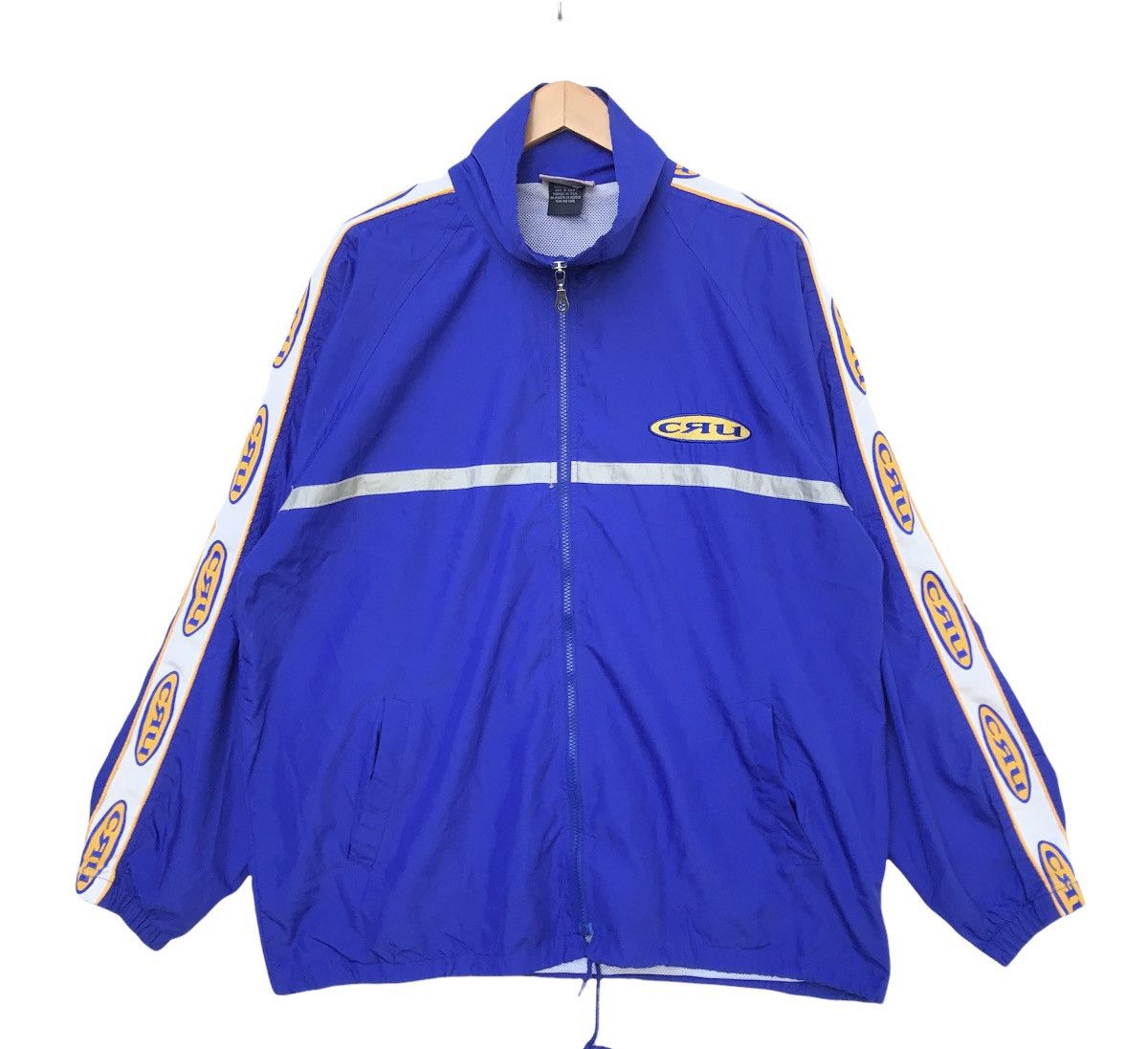 Japanese Brand × Vintage Vintage Cru Surfing Big Wave Hawaii Zip Up Lightweight Size US L / EU 52-54 / 3 - 1 Thumbnail