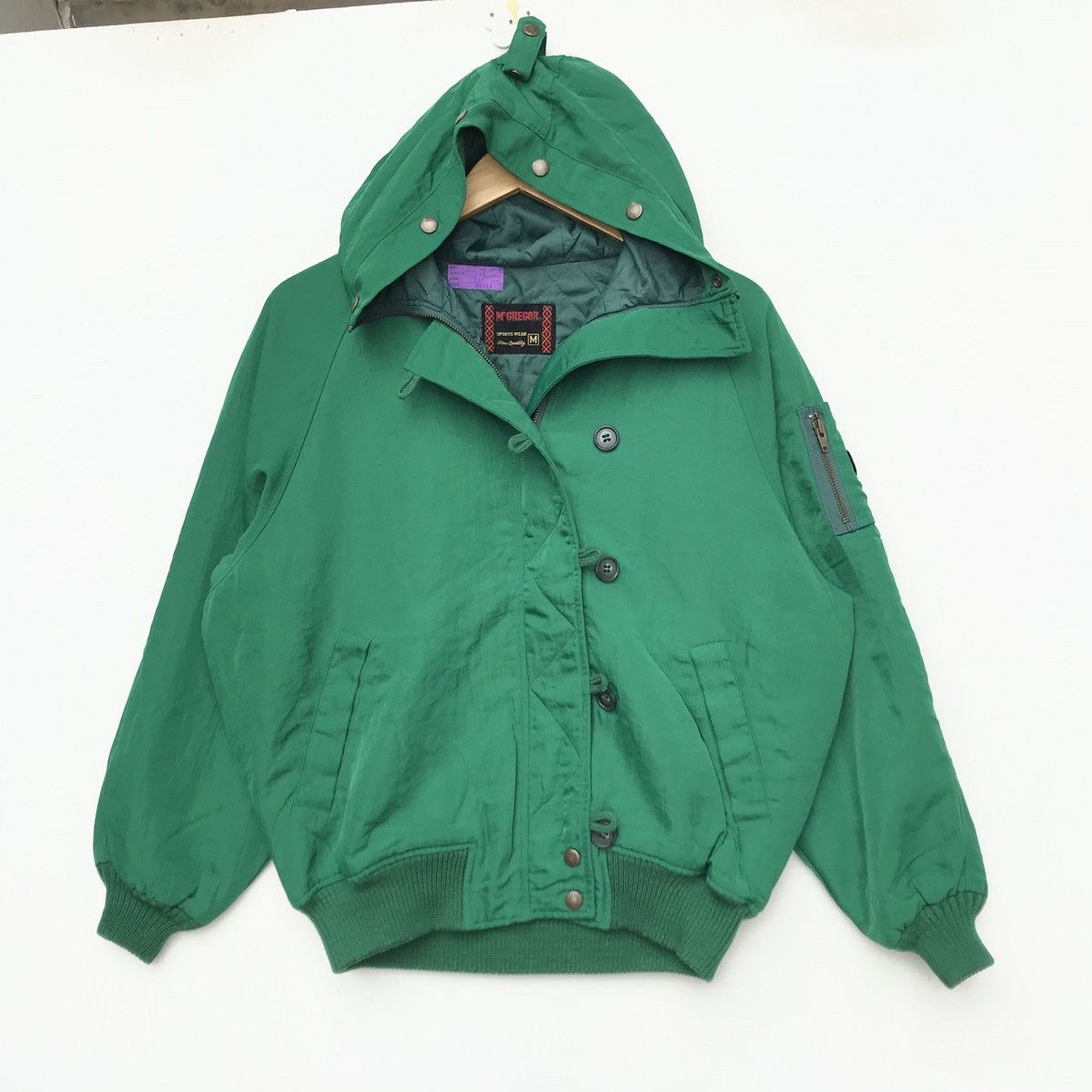 McGregor × Vintage Vintage McGregor Brand Big Logo Spell Out nice Jacket Size US M / EU 48-50 / 2 - 1 Thumbnail