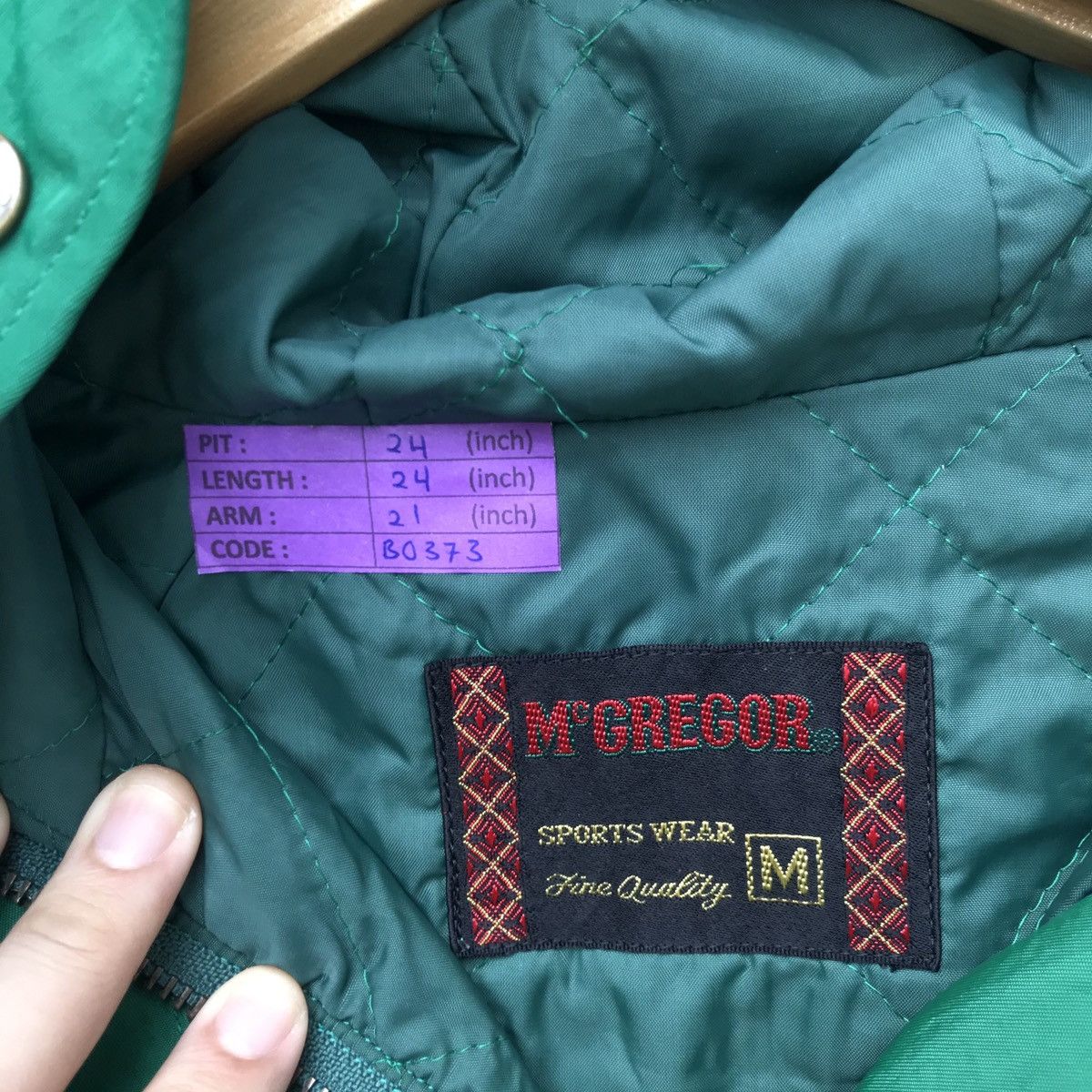 McGregor × Vintage Vintage McGregor Brand Big Logo Spell Out nice Jacket Size US M / EU 48-50 / 2 - 3 Thumbnail