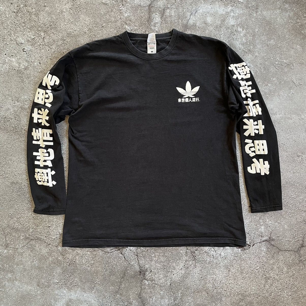 Adidas × Vintage Vintage Adidas Longsleeve T-shirts Japanese Brand 90s Y2K Size US M / EU 48-50 / 2 - 3 Thumbnail