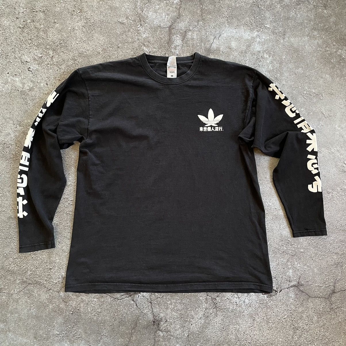 Adidas × Vintage Vintage Adidas Longsleeve T-shirts Japanese Brand 90s Y2K Size US M / EU 48-50 / 2 - 2 Thumbnail