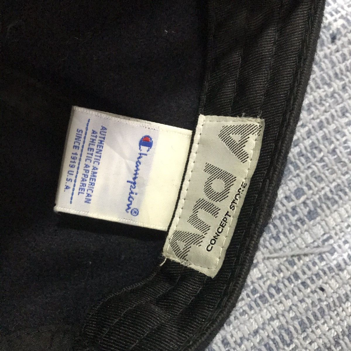 Japanese Brand wool cap champion x and A Size ONE SIZE - 5 Thumbnail