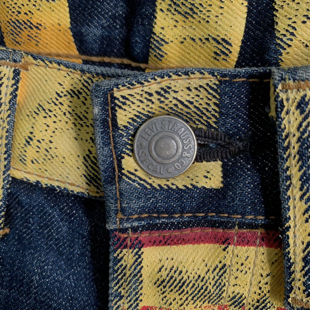 Levi's × Levi's Vintage Clothing × Vintage Vintage Levis 501 Ad Banner Japan Selvedge Denim Jeans Size US 31 - 5 Thumbnail