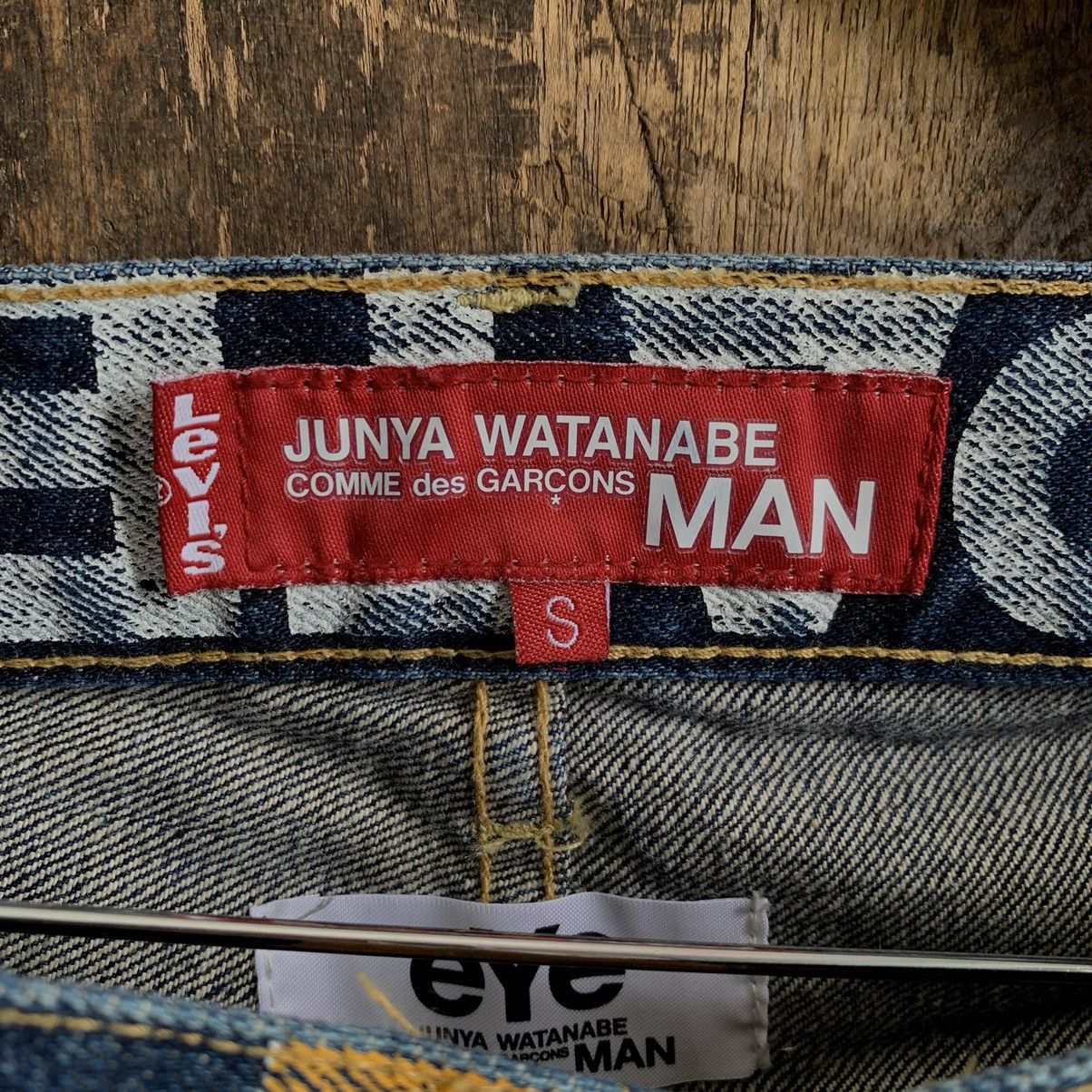 Comme des Garcons × Junya Watanabe × Levi's Junya Watanabe X Levi’s AD2018 Painted Banner Selvedge Jeans Size US 34 / EU 50 - 6 Thumbnail