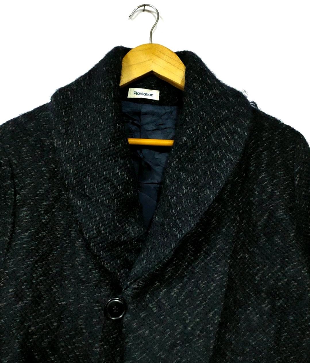 Issey Miyake 🔥RARE PLANTATION SHAWL COLLAR WOOL JACKETS Size US M / EU 48-50 / 2 - 4 Thumbnail