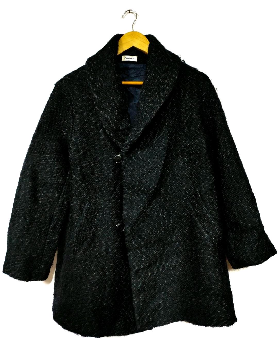 Issey Miyake 🔥RARE PLANTATION SHAWL COLLAR WOOL JACKETS Size US M / EU 48-50 / 2 - 1 Thumbnail