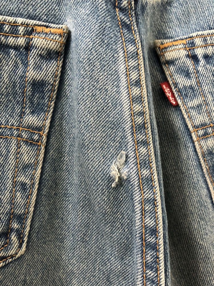 Bob Marley × Levi's Vtg Levi's 501 Usa Reconstruct Bob Marley Reggae Art Denim Size US 31 - 11 Thumbnail