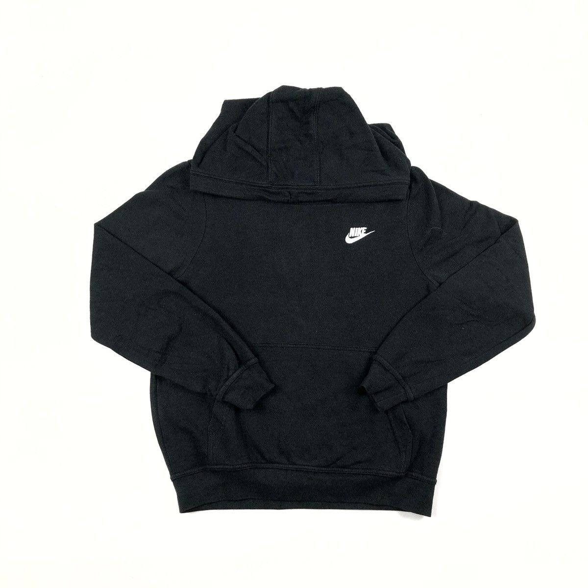 Nike × Vintage Nike vintage hoodie 90s retro center swoosh spellout 90s Size US S / EU 44-46 / 1 - 1 Thumbnail