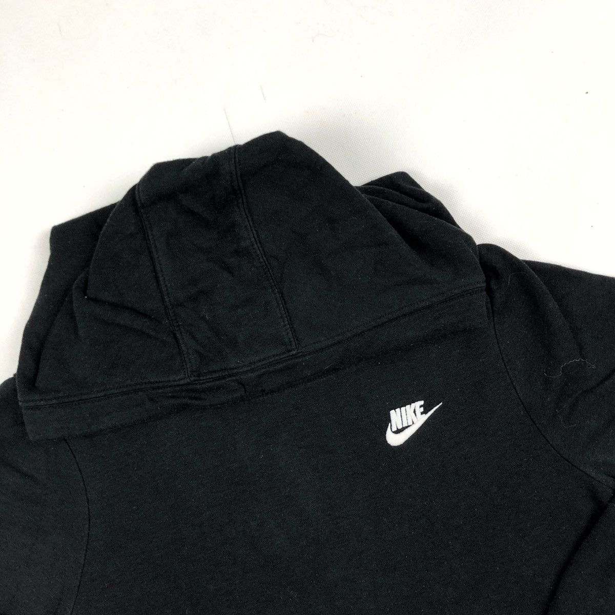 Nike × Vintage Nike vintage hoodie 90s retro center swoosh spellout 90s Size US S / EU 44-46 / 1 - 2 Thumbnail