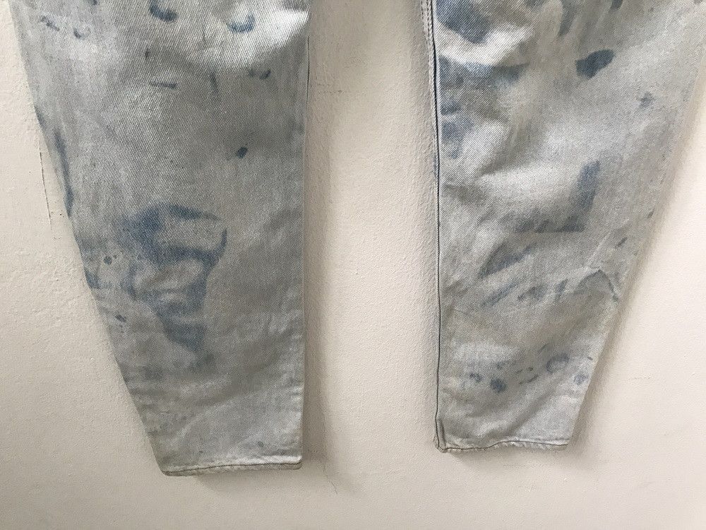 Levi's 90s Levi's 501 Jeans Made in Usa Bleached Denim Size US 35 - 10 Thumbnail