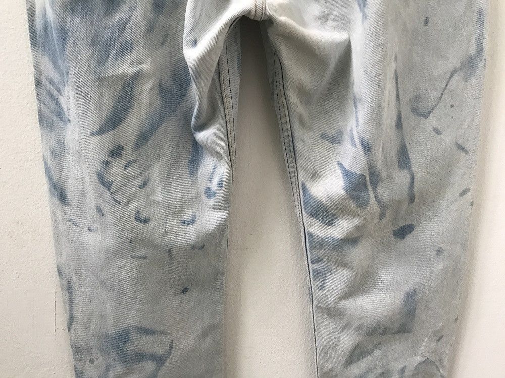 Levi's 90s Levi's 501 Jeans Made in Usa Bleached Denim Size US 35 - 9 Thumbnail