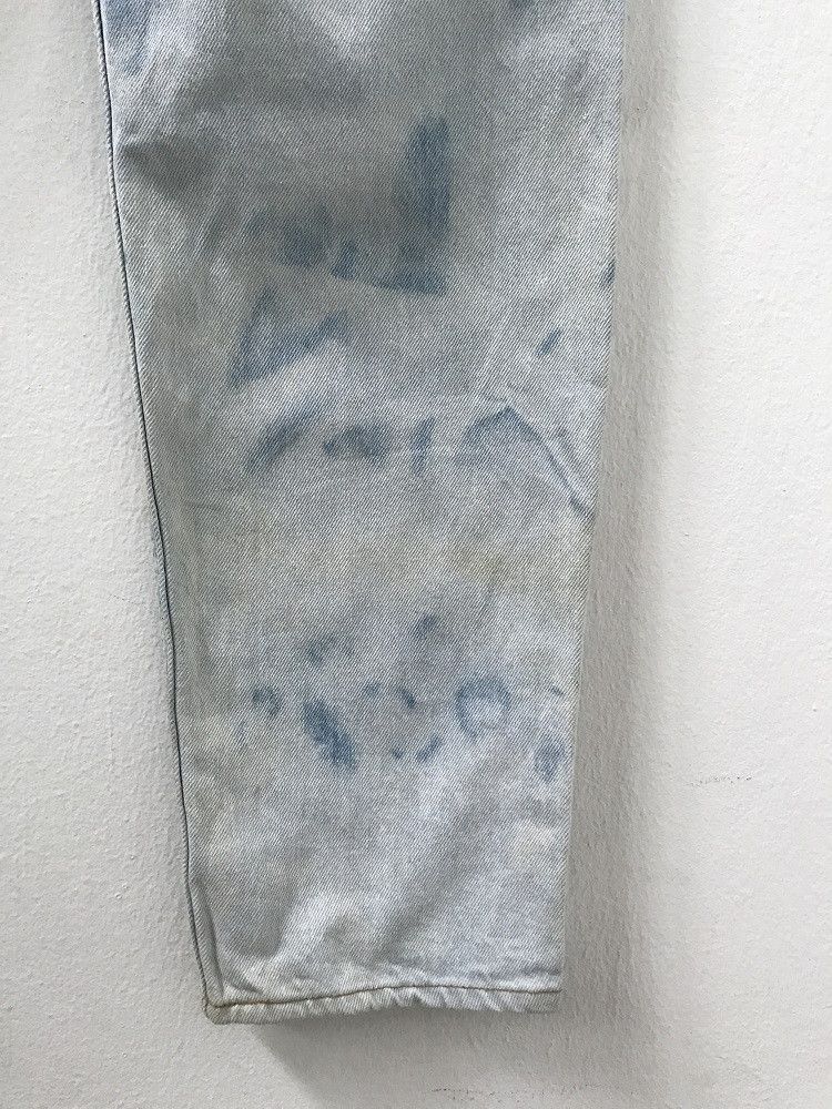 Levi's 90s Levi's 501 Jeans Made in Usa Bleached Denim Size US 35 - 11 Thumbnail