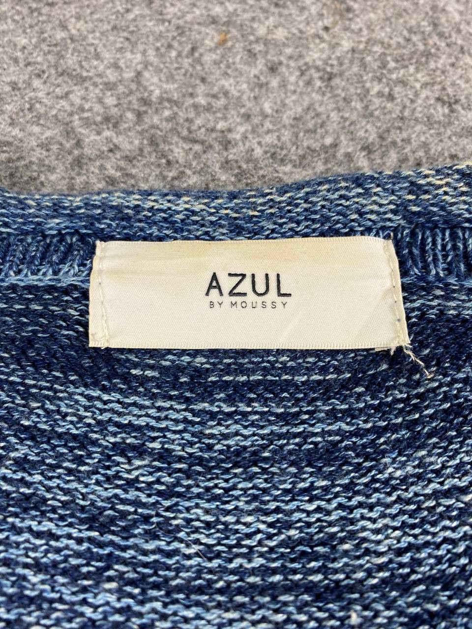 Japanese Brand azul by moussy knitted cardigan nice design Size US L / EU 52-54 / 3 - 6 Thumbnail