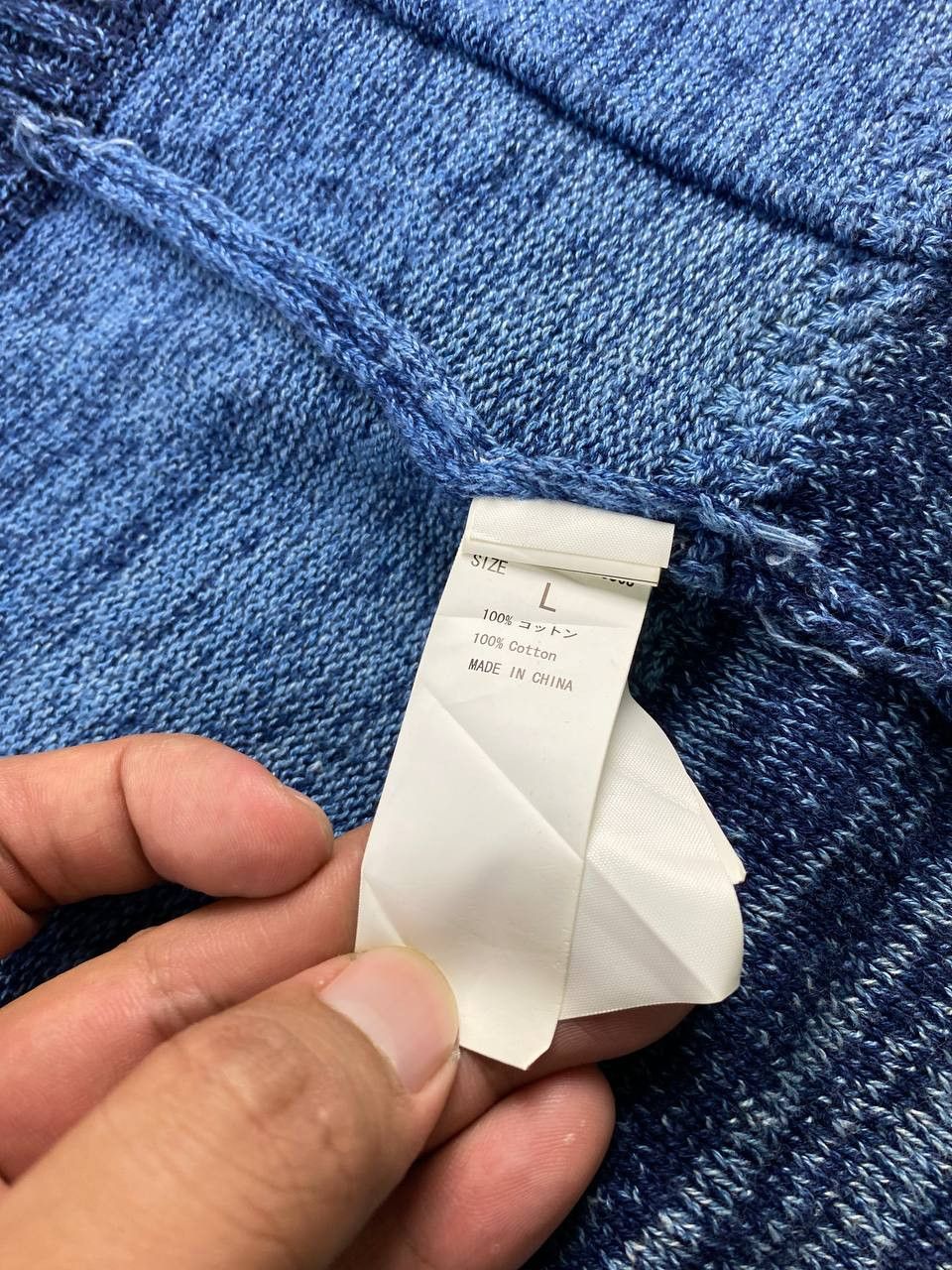 Japanese Brand azul by moussy knitted cardigan nice design Size US L / EU 52-54 / 3 - 7 Thumbnail