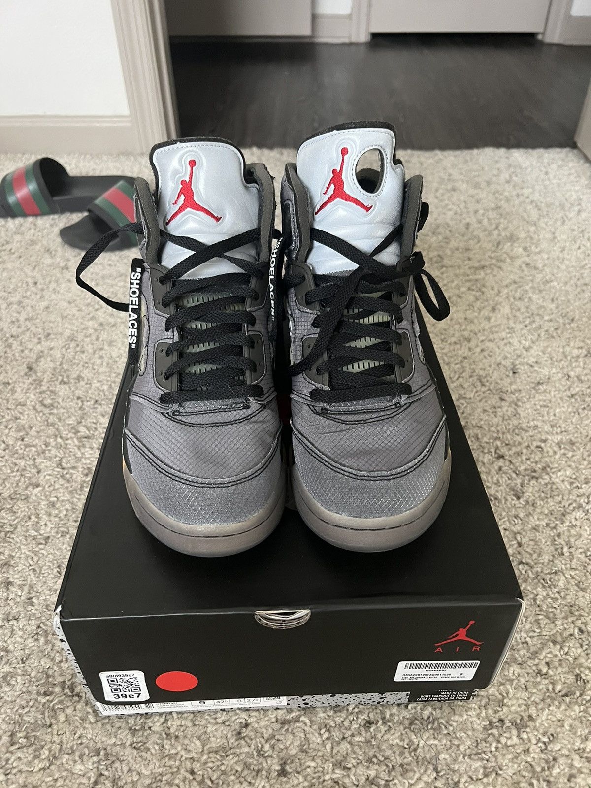 Jordan Brand Off White Jordan 5 Muslim | Grailed