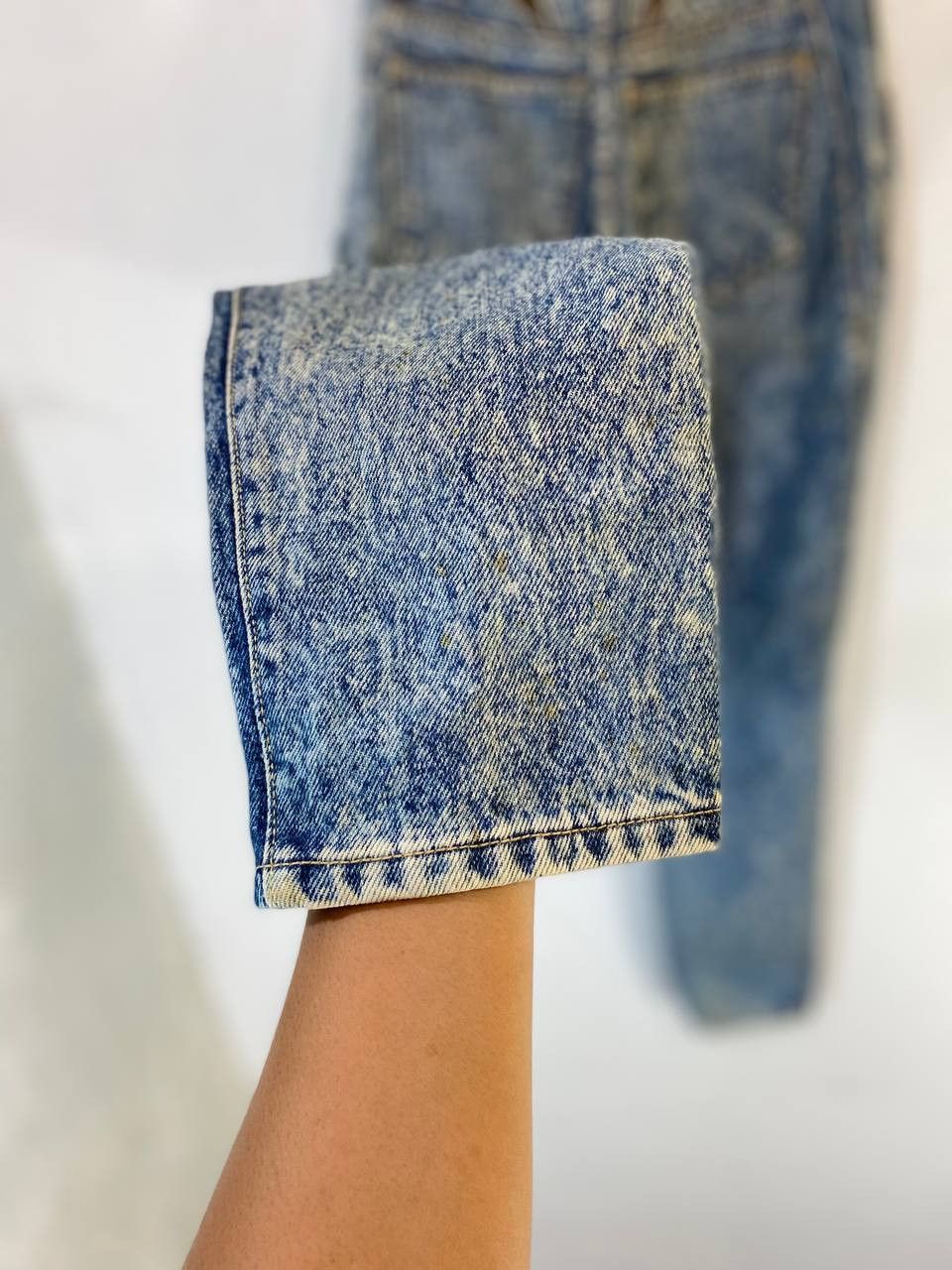 Japanese Brand vintage camel road acid wash denim nice design Size US 26 / EU 42 - 4 Thumbnail