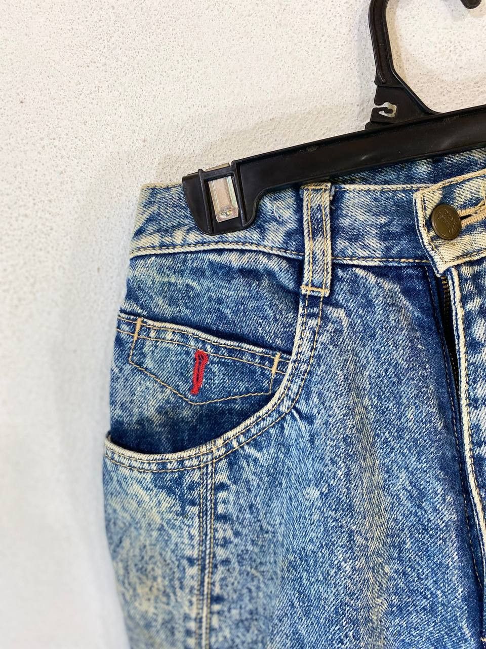 Japanese Brand vintage camel road acid wash denim nice design Size US 26 / EU 42 - 6 Thumbnail
