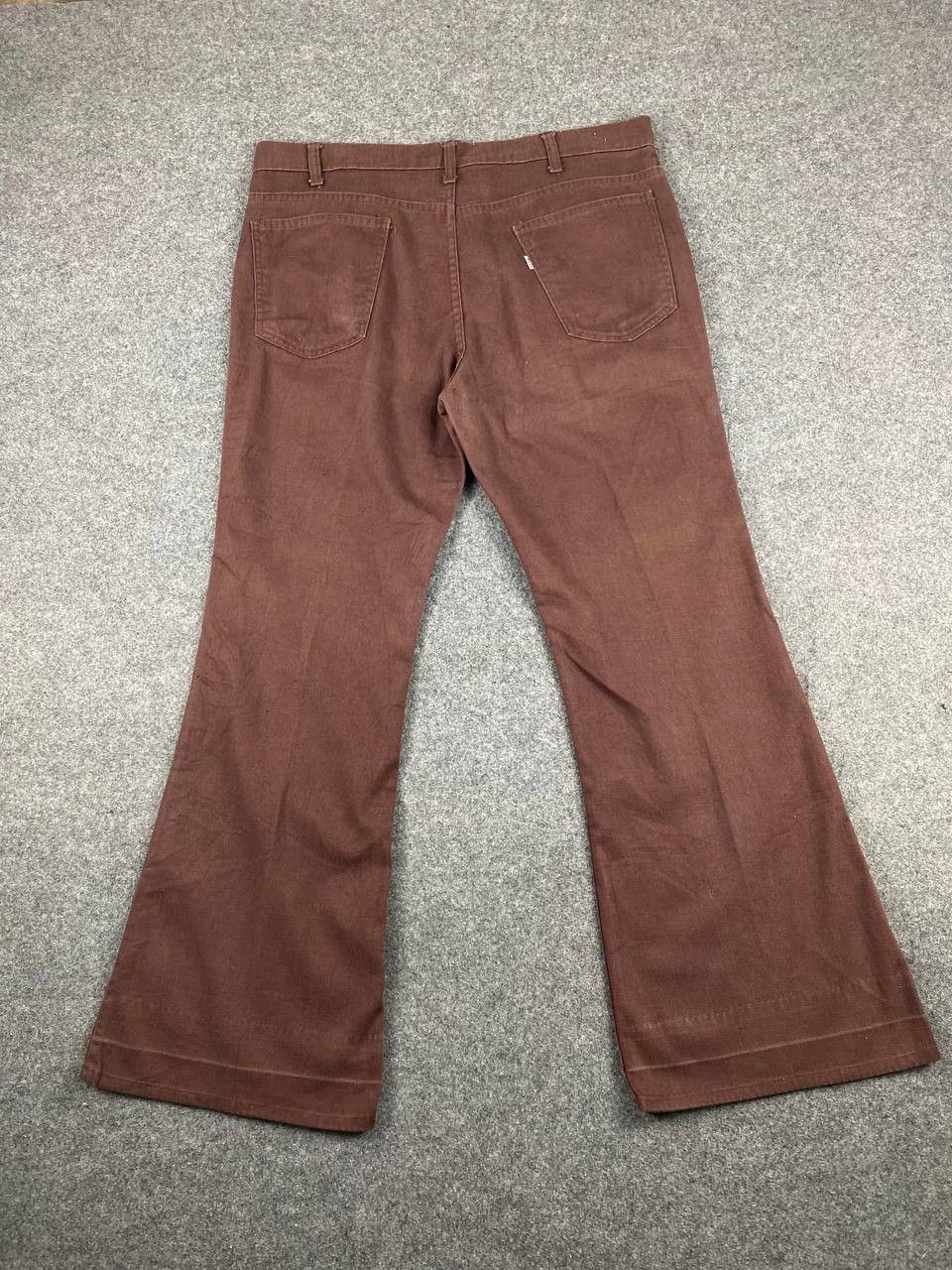 vintage 70s levis bootcut flare denim talon zipper