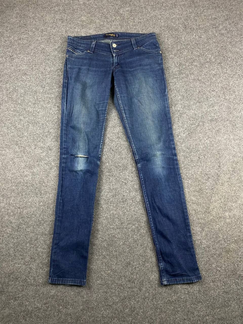 Levi's levis 524 too superlow skinny distressed denim Size 30" / US 8 / IT 44 - 7 Thumbnail